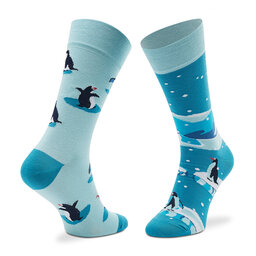 

Високі шкарпетки unisex Todo Socks The Pinguins Of Madagascar Multicolor, Голубий