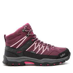 CMP Chaussures de trekking CMP Kids Rigel Mid Trekking Shoe Wp 3Q12944J Prugna/Peach 05HM