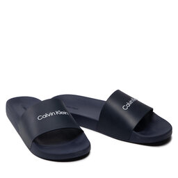 

Шльопанці Calvin Klein Jeans Pool Slide HM0HM00455 Calvin Navy DW4, Cиній