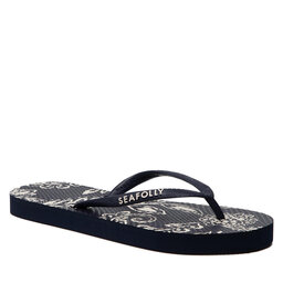 Seafolly Джапанки Seafolly Full Bloom Thong 71825 True Navy