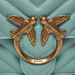 

Сумка Pinko Love One Mini DC AI 23-24 PLTT 100074 A0GK Light Blue E52Q, Голубий