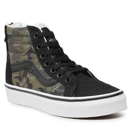 Vans Αθλητικά Vans Sk8-Hi Zip VN000W9W8B81 (Logo Camo)Blk/Timberwolf