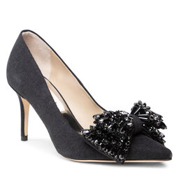 Custommade Γόβες Custommade Aljo Denim Crystal 213633013 Anthracite Black 999