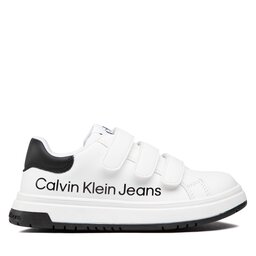 

Снікерcи Calvin Klein Jeans Low Cut Velcro Sneaker V3X9-80335-1355 M White/Black X002, Білий