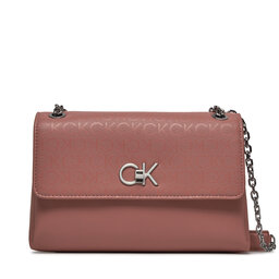 Calvin Klein Handtasche Calvin Klein Re-Lock Ew Conv Xbody_Epi Mono K60K611564 Ash Rose Mono VB8
