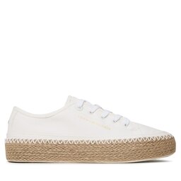 Еспадрильї Tommy Hilfiger Rope Vulc Sneaker Corporate FW0FW07241 Ecru YBL, Écru