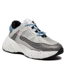 Pinko Сникърси Pinko Rubino 4.0 Sneaker AI 22-23 BLKS1 1H2152 A092 Argento Sc U7B