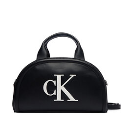 Calvin Klein Handtasche Calvin Klein Bold Ck Dome Crossbody LV04F3895G Schwarz