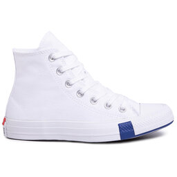 

Кеди Converse Ctas Hi 166735C White/Rush Blue/Ro, Білий