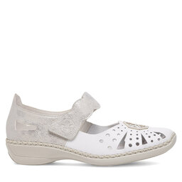 Rieker Halbschuhe Rieker 41368-80 Weiß