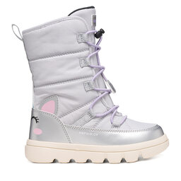 Geox Schneeschuhe Geox J Willaboom Girl B Abx J66HWA 0FUNF C1239 M Hellgrau
