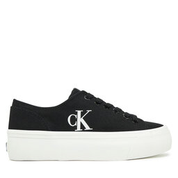 Calvin Klein Jeans Teniși Calvin Klein Jeans Vulc Flatform Low Cv Mg YW0YW01763 Negru