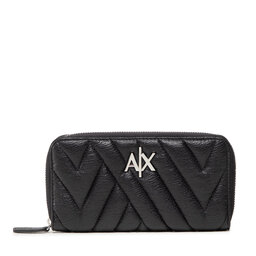 Armani Exchange Duży Portfel Damski Armani Exchange 948068 2F745 00020 Black