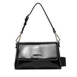 Calvin Klein Borsetta Calvin Klein Ck Must Dbl Strap Mini Bag_Shiny K60K612772 Nero