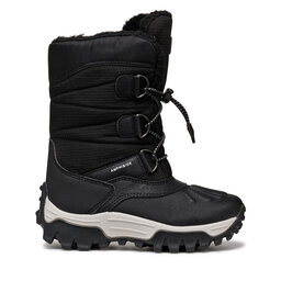 Geox Snehule Geox J Himalaya Boy B Abx J46FRA 0FU50 C9999 M Čierna