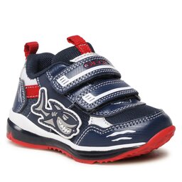 Geox Snīkeri Geox B Todo Boy B2584A014CEC0735 Navy/Red