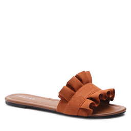 Pieces Klapki Pieces Nola 17101699 Coconut Shell 4173579