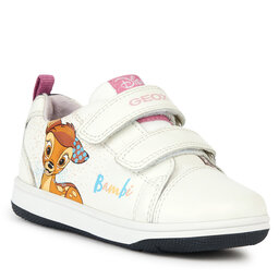 Geox Sneakers Geox B New Flick Girl B361HA 00085 C0404 M White/Black