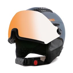 

Шолом для сноуборду Uvex Hlmt 600 Visor S5662363004 Dark Slate Orange Ma, Сірий