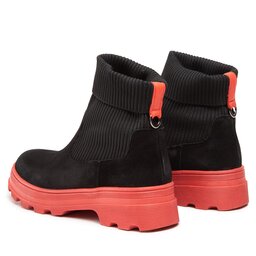 

Ботильйони Piazza 960129 Schwarz/Rot 01, Чорний