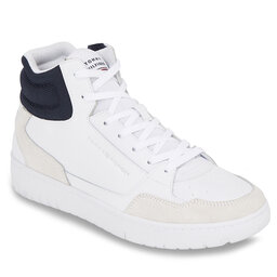 Tommy Hilfiger Sneakers Tommy Hilfiger Th Basket Core Midcut Lth FM0FM04795 Rwb 0GY