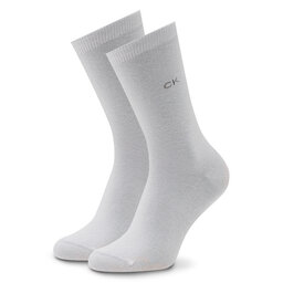 

Набір 2 пар високих жіночих шкарпеток Calvin Klein 701218769 White 002, Білий
