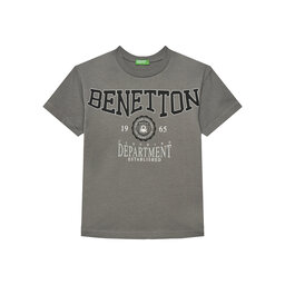 United Colors Of Benetton United Colors Of Benetton T-Shirt 3I1XC10N3 Grau Regular Fit