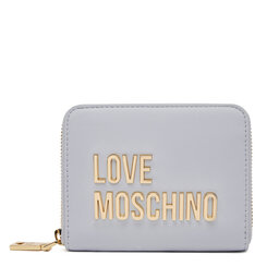 LOVE MOSCHINO Malá dámská peněženka LOVE MOSCHINO JC5613PP1MKD0712 Světle modrá
