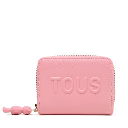 TOUS Mały Portfel Damski TOUS Monedero M. T La Rue 2001796913 Pink