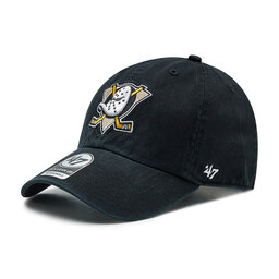 47 Brand Шапка с козирка 47 Brand Anaheim Ducks '47 Clean Up H-NLRGW25GWS-BKC Black