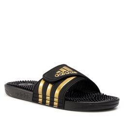 adidas Iešļūcenes adidas adissage EG6517 Core Black/Core Gold/Core Black
