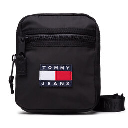 

Плоска сумка Tommy Jeans Tjm Heritage Reporter AM0AM07599 Чорний