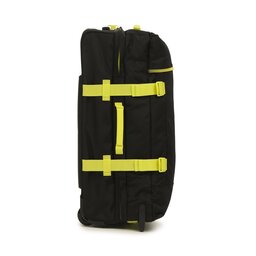 

Середня валіза з тканини Eastpak Tranverz M EK00062L Kontrast Gra Lime, Чорний