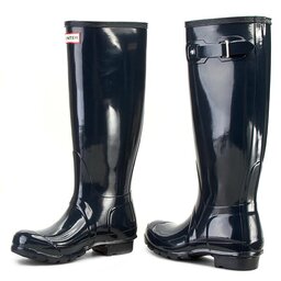 

Гумові чоботи Hunter Original Tall Gloss WFT1000RGL Navy, Cиній