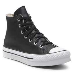 

Кеди Converse Ctas Eva Lift Hi A02485C Black/Natural Ivory/White, Чорний