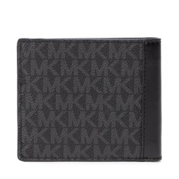 

Велике Чоловіче Портмоне MICHAEL Michael Kors Hudson 39F2LHDF1E Black, Чорний