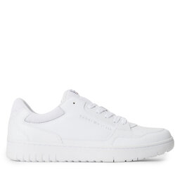 

Снікерcи Tommy Hilfiger Th Basket Core Leather FM0FM04727 White YBS, Білий