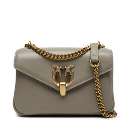 Pinko Torbica Pinko Cupido Messenger Mini Suede AI 23-24 PCPL 101749 A0QO Beige I68Q