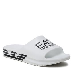 EA7 Emporio Armani Mules / sandales de bain EA7 Emporio Armani XBP008 White/Black