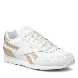 Reebok Pantofi Reebok Royal Cl Jog 3.0 GW3701 Ftwwht/Ftwwht/Goldmt