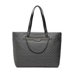 MICHAEL Michael Kors Táska MICHAEL Michael Kors Slater 30R3S04T3B Blk/Opticwht