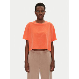 Under Armour Under Armour Camiseta Rival Wash 1389724 Naranja Loose Fit