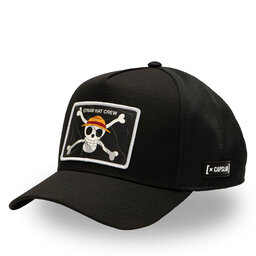 Capslab Gorra con visera Capslab CL/OP5/1/PCT/FLA Negro