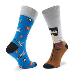 

Високі шкарпетки unisex Todo Socks Top Gun Multicolor, Кольоровий