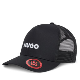 HUGO Kepurė su snapeliu HUGO Marsel-Trucker 50535942 Juoda