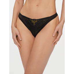 Hunkemöller Hunkemöller Braziljske spodnje hlačke Mirabella Cheekini 203541 Črna