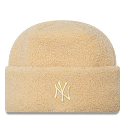 New Era Berretto New Era Borg New York Yankees Cuff Knit Beanie 60580756 Beige