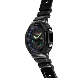 

Годинник G-Shock GA-2100RGB-1AER Black/Black, Чорний