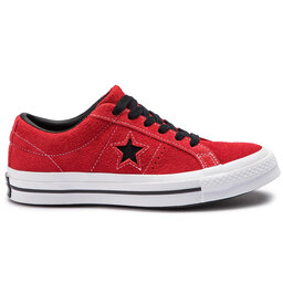 

Кросівки Converse One Star Ox 163246C Enamel Red/Black/White, Червоний