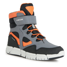 Geox Botas de nieve Geox J Flexyper Boy B Abx J369XB 0CEFU C0036 M Grey/Orange